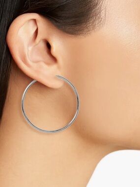 Argento Vivo Endless Hoop Earrings